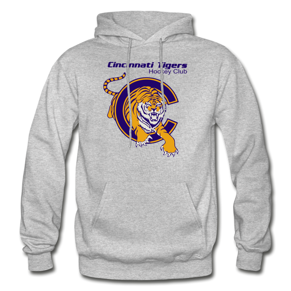 Cincinnati Tigers Logo Hoodie (CHL) - heather gray