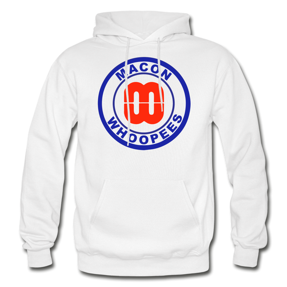 Macon Whoopees Logo Hoodie (SHL) - white