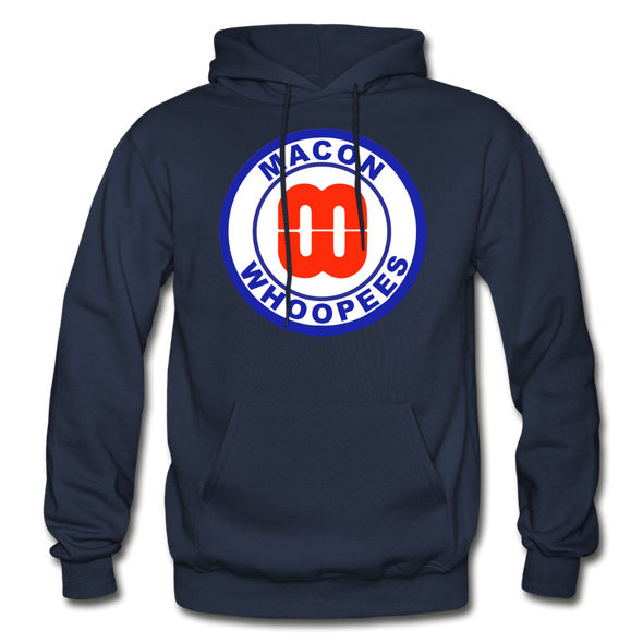 Macon Whoopees Logo Hoodie (SHL) - navy