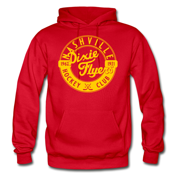 Nashville Dixie Flyers Circular Dated Hoodie - red