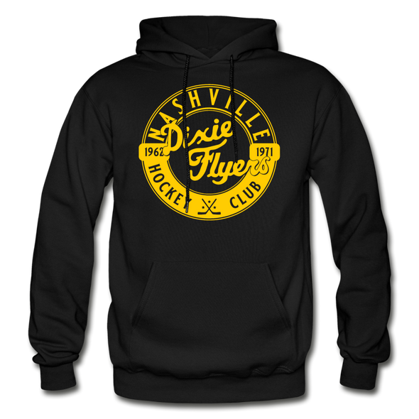 Nashville Dixie Flyers Circular Dated Hoodie - black