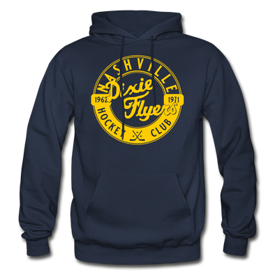 Nashville Dixie Flyers Circular Dated Hoodie - navy