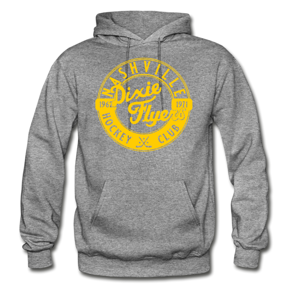 Nashville Dixie Flyers Circular Dated Hoodie - graphite heather