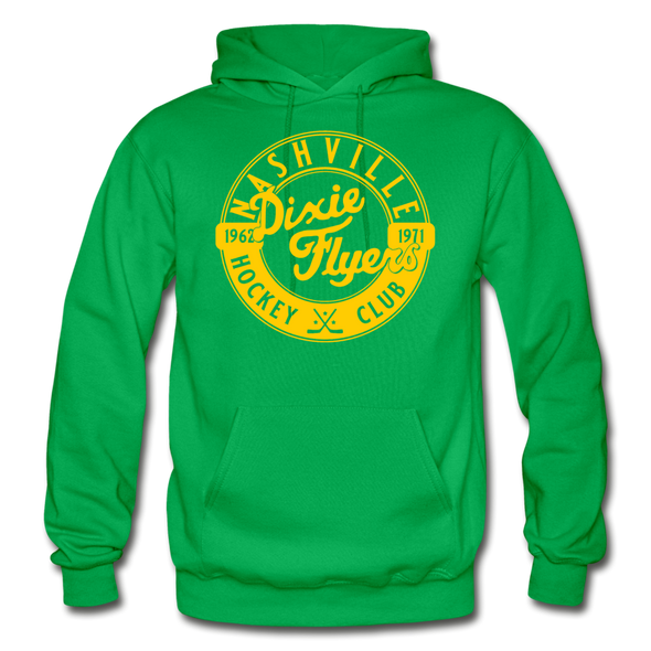 Nashville Dixie Flyers Circular Dated Hoodie - kelly green