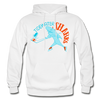 Tidewater Sharks Logo Hoodie (SHL) - white