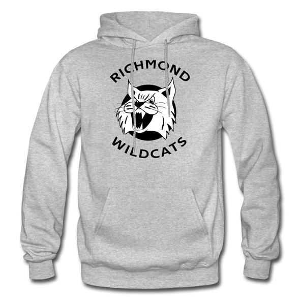 Richmond Wildcats Logo Hoodie (SHL) - heather gray