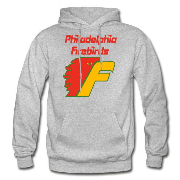 Philadelphia Firebirds Logo Hoodie (NAHL) - heather gray