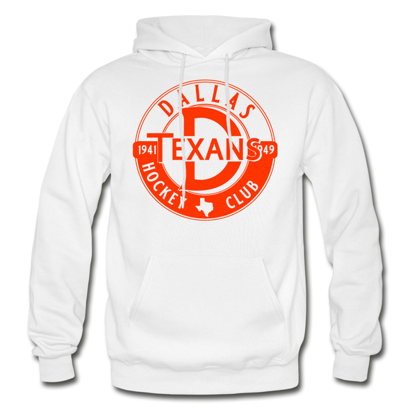 Dallas Texans Circular Dated Hoodie - white