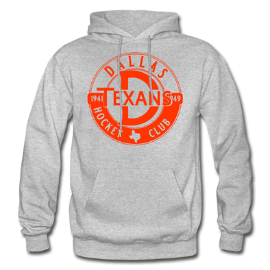 Dallas Texans Circular Dated Hoodie - heather gray