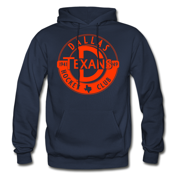 Dallas Texans Circular Dated Hoodie - navy