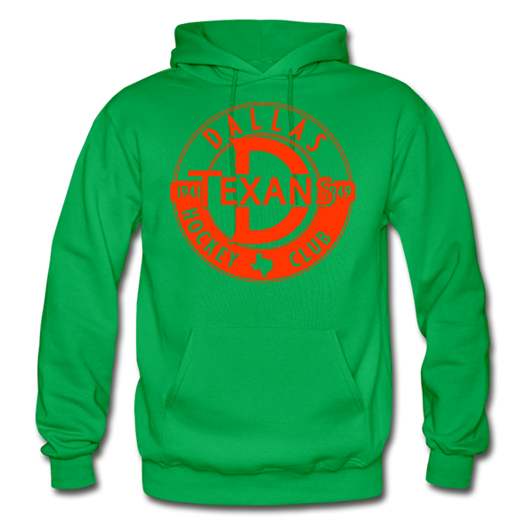 Dallas Texans Circular Dated Hoodie - kelly green