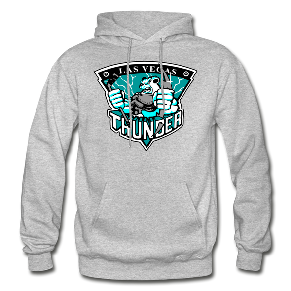 Las Vegas Thunder Boom Boom The Bear Hoodie - heather gray