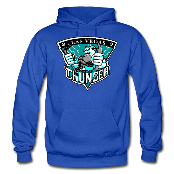 Las Vegas Thunder Boom Boom The Bear Hoodie - royal blue