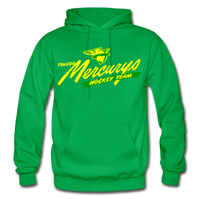 Toledo Mercurys Logo Hoodie - kelly green