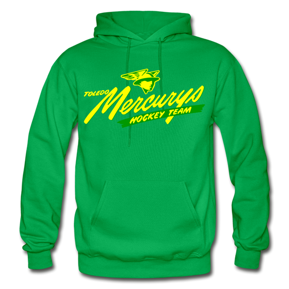 Toledo Mercurys Logo Hoodie - kelly green