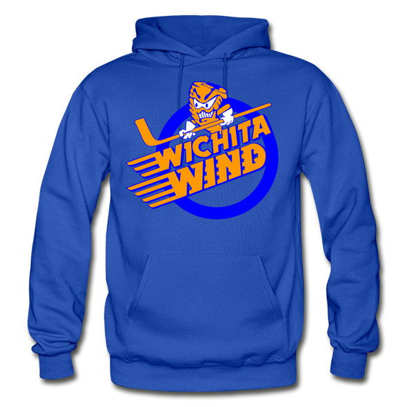 Wichita Wind Logo Hoodie (CHL) - royal blue