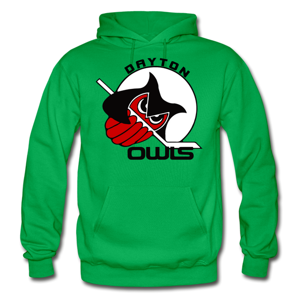 Dayton Owls Hoodie - kelly green