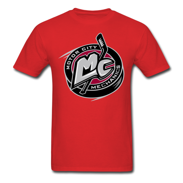 Motor City Mechanics T-Shirt - red