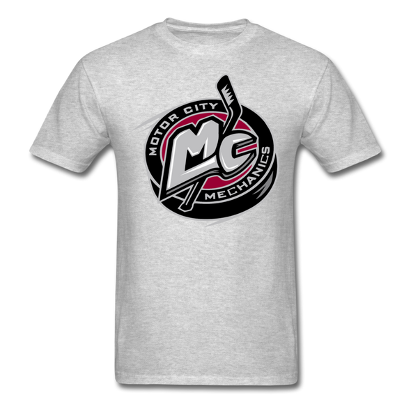 Motor City Mechanics T-Shirt - heather gray