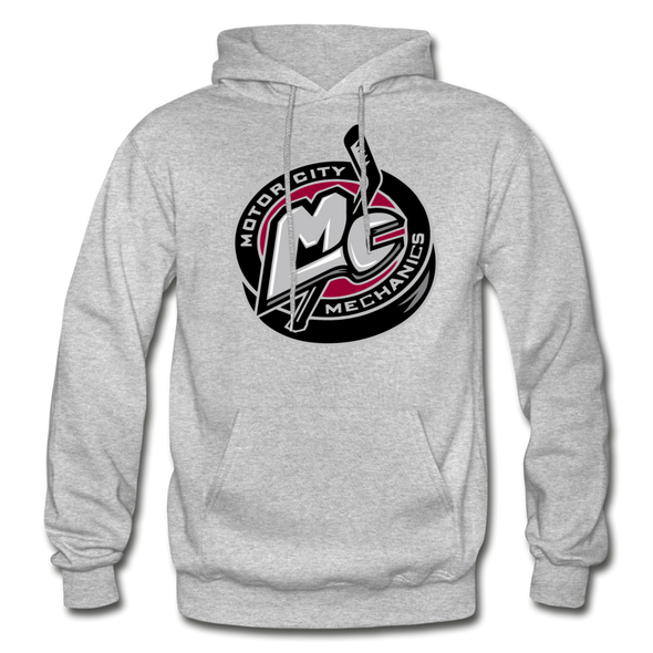 Motor City Mechanics Hoodie - heather gray