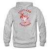 Portland Penguins Hoodie - heather gray