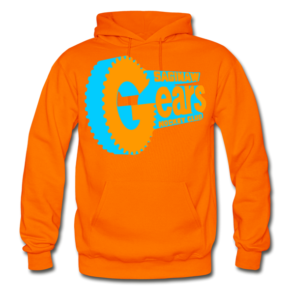 Saginaw Gears Hoodie - orange