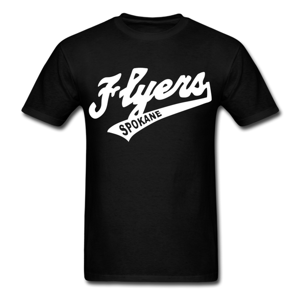 Spokane Flyers Script T-Shirt - black