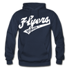 Spokane Flyers Script Hoodie - navy