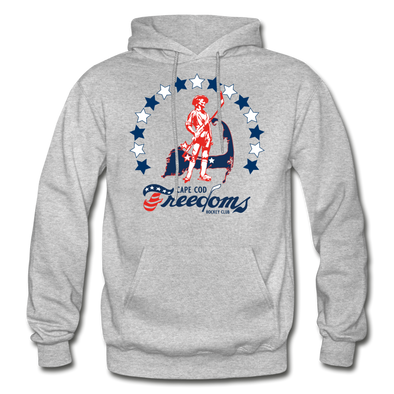 Cape Cod Freedoms Hoodie - heather gray