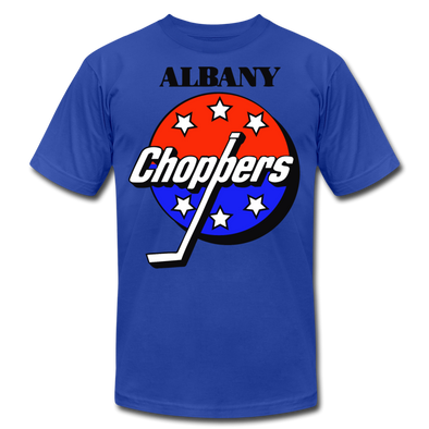 Albany Choppers Logo T-Shirt (Premium) - royal blue