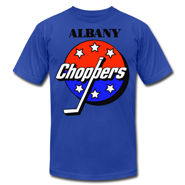 Albany Choppers Logo T-Shirt (Premium) - royal blue