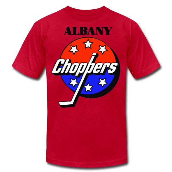 Albany Choppers Logo T-Shirt (Premium) - red