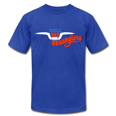 Amarillo Wranglers Logo T-Shirt (Premium) - royal blue