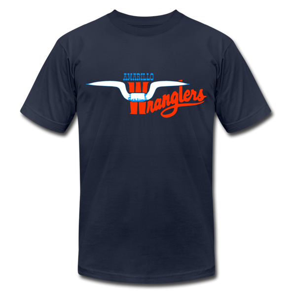 Amarillo Wranglers Logo T-Shirt (Premium) - navy