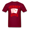 Jersey Aces T-Shirt - burgundy