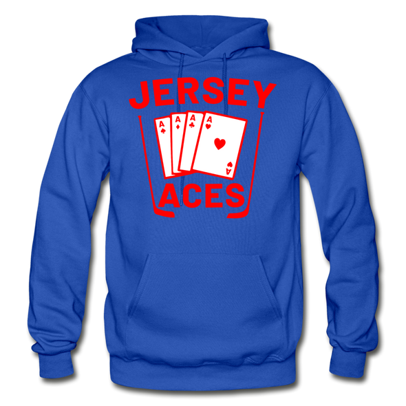 Jersey Aces Hoodie - royal blue