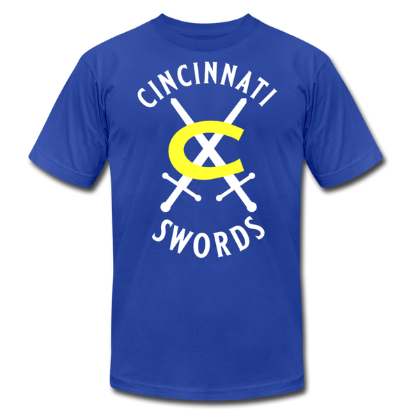 Cincinnati Swords T-Shirt (Premium) - royal blue