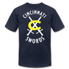 Cincinnati Swords T-Shirt (Premium) - navy