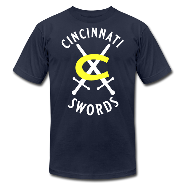 Cincinnati Swords T-Shirt (Premium) - navy