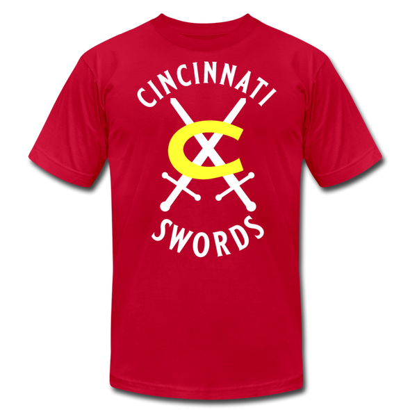 Cincinnati Swords T-Shirt (Premium) - red