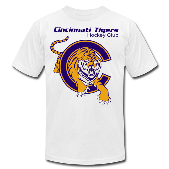 Cincinnati Tigers Logo T-Shirt (Premium) - white