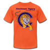 Cincinnati Tigers Logo T-Shirt (Premium) - orange