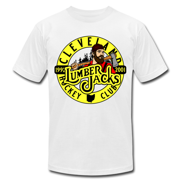 Cleveland Lumberjacks Circular Logo T-Shirt (Premium) - white