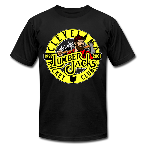 Cleveland Lumberjacks Circular Logo T-Shirt (Premium) - black