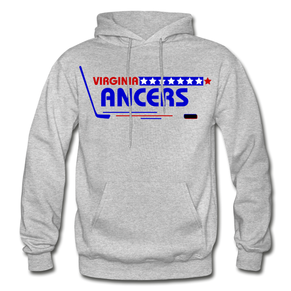 Virginia Lancers Hoodie - heather gray