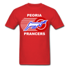 Peoria Prancers T-Shirt - red