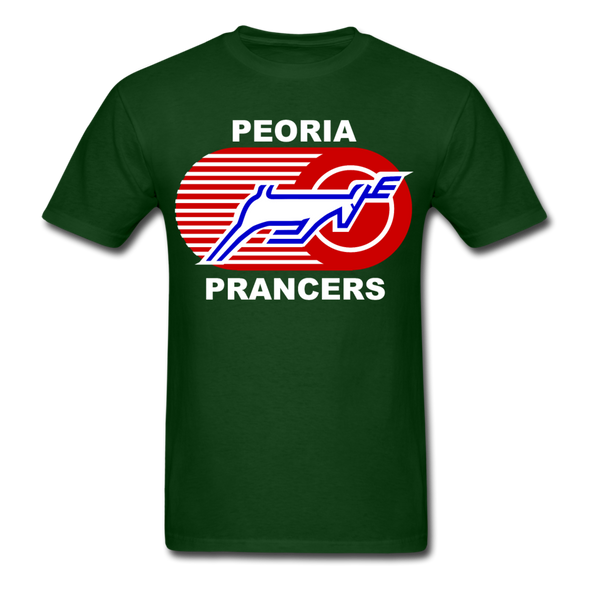 Peoria Prancers T-Shirt - forest green