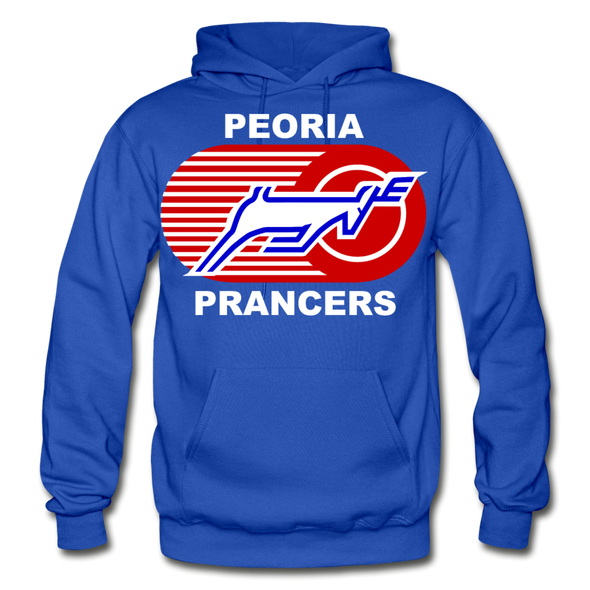 Peoria Prancers Hoodie - royal blue