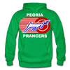 Peoria Prancers Hoodie - kelly green