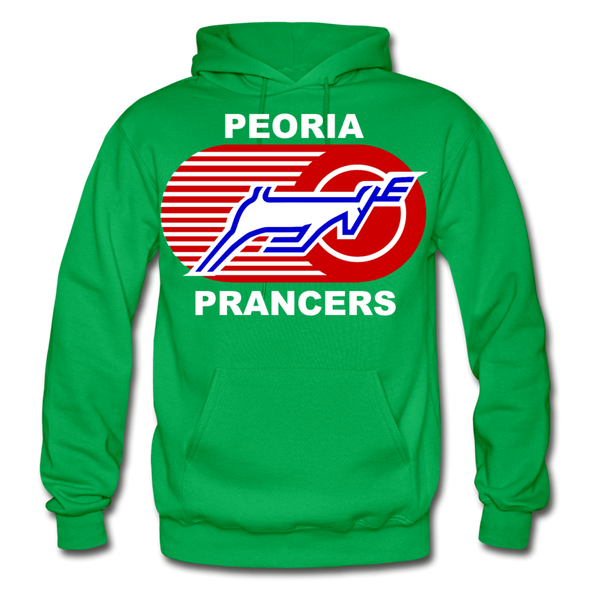 Peoria Prancers Hoodie - kelly green